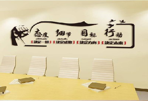 射洪企业文化墙主要展示什么？