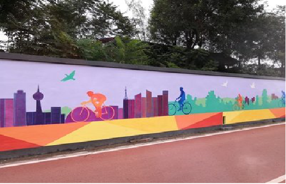 射洪墙体彩绘-围墙