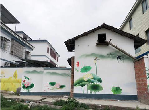 射洪室外墙绘-从选材到保养。