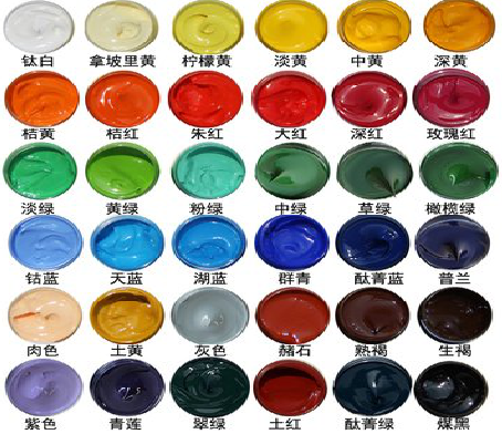 射洪墙绘颜色的选择有讲究。